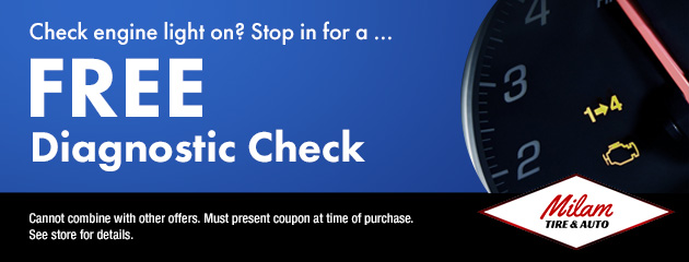 Free Diagnostic Check Coupon